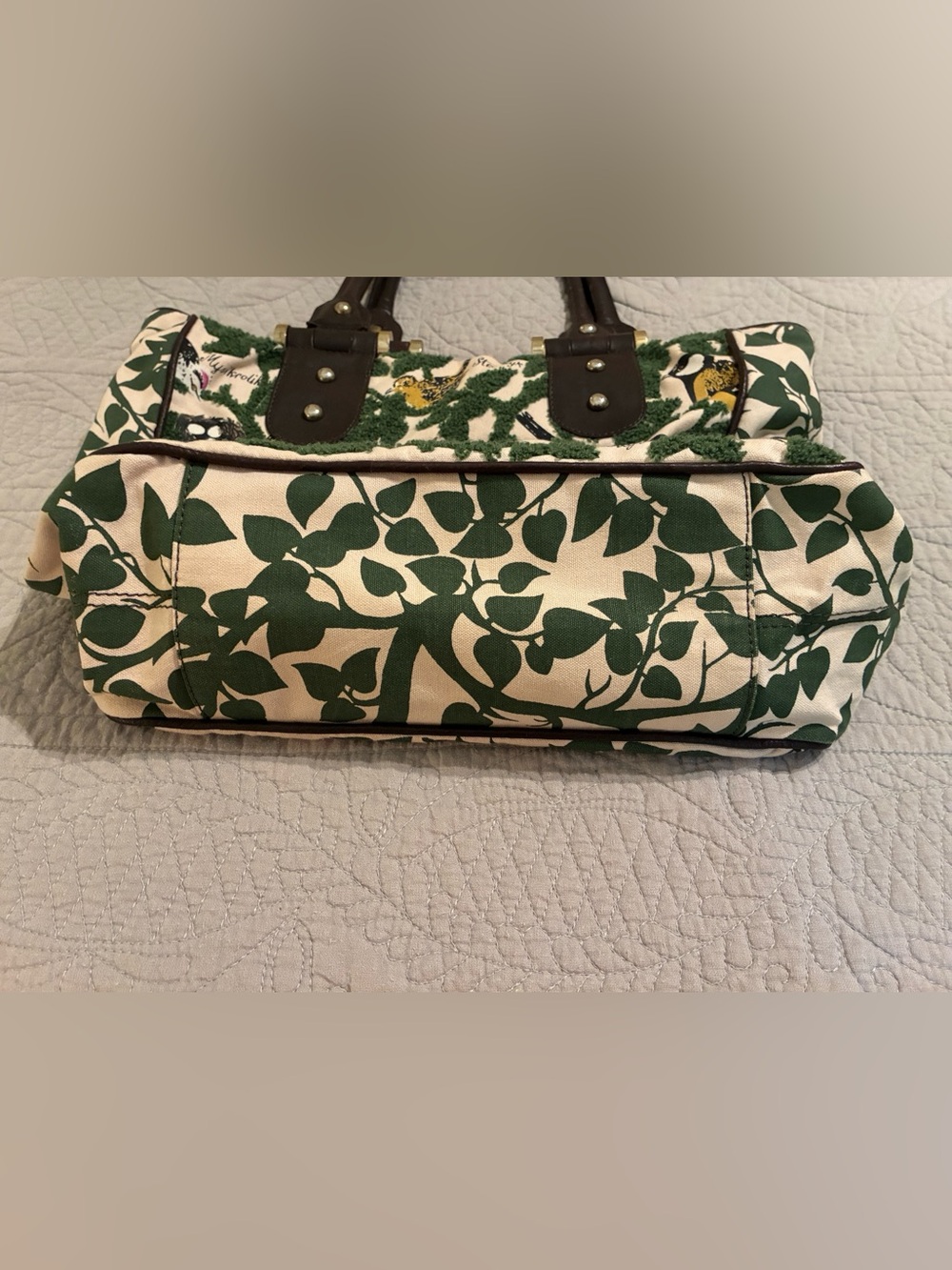 Anthropologie Lucky Penny boho Bird shoulder bag - Picture 3 of 7